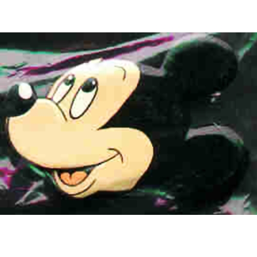 Brosche Micky Maus im 50er Stil, handarbeit Kunsthandwerk