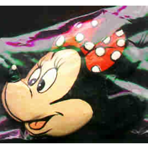 Brosche Minnie Maus im 50er Jahre Stil handarbeit Kunsthandwerk