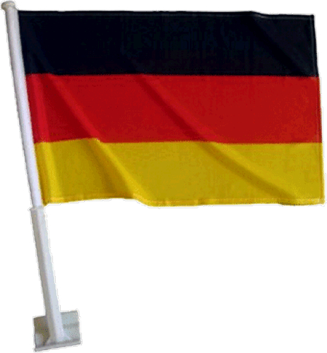 Deutschland Autofahne die Deutschlandfahne als Autoflagge