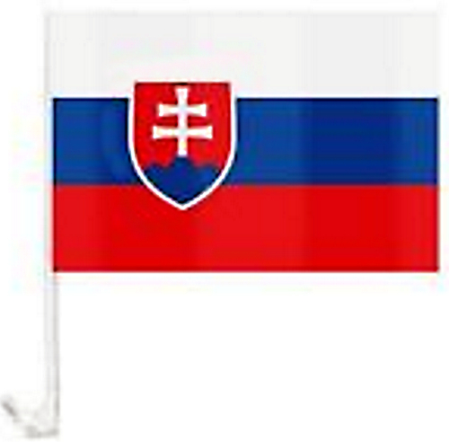 Autofahne Slowakeifahne Slowakei Autoflagge