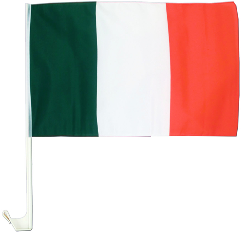 Autofahne Italien die italienische Fahne als Autoflagge