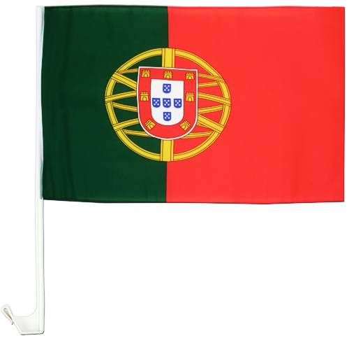 Autofahne Portugal die portugisische Fahne als Autoflagge