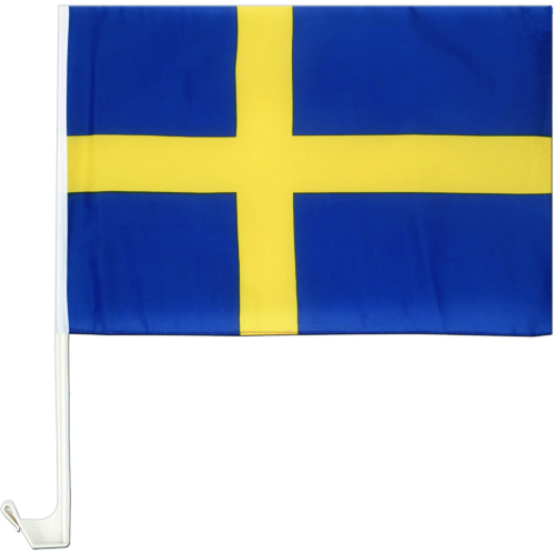 Autofahne Schweden die schwedische Fahne als Autoflagge