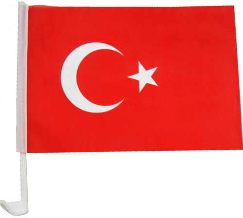 Autofahne Trkei trkische Fahne als Autoflagge