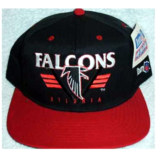 NFL Atlanta Falcons Vintage Football Cap - Black Guard Serie