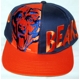 NFL Chicago Bears Vintage Football Snapback Cap - big logo 1f