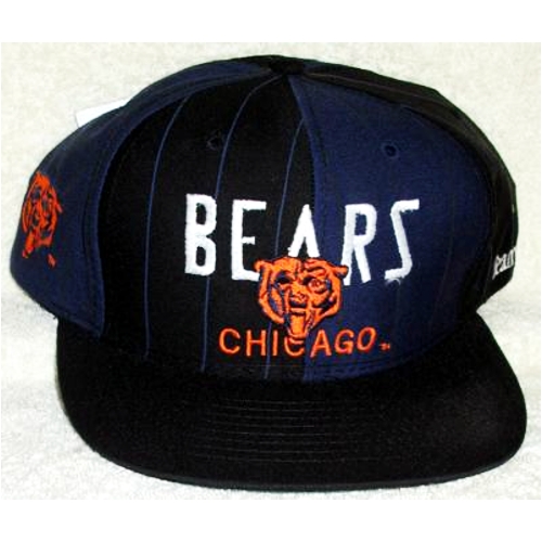 NFL Chicago Bears Vintage Snapback Football Cap - Pinstripes Serie