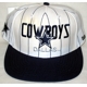NFL Dallas Cowboys Vintage Football Snapback Cap - white Pinstripes