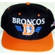 NFL Denver Broncos Vintage Football Snapback Cap - black guard Serie