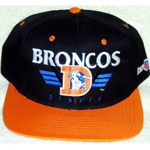 NFL Denver Broncos Vintage Snapback Football Cap - Black Guard Serie