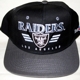 NFL Los Angeles Raiders Vintage Football Snapback Cap - black guard Serie