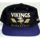 NFL Minnesota Vikings Vintage Football Snapback Cap - black guard Serie