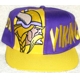 NFL Minnesota Vikings Vintage Football Snapback Cap - Big Logo 1f