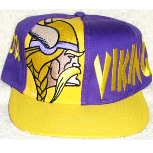 NFL Minnesota Vikings Vintage Snapback Football Cap - Allover One -  Serie - Universalgrösse: passend bis 60,5 cm Kopfumfang