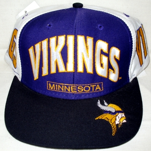 NFL Minnesota Vikings Vintage Snapback Football Cap - Block 2fw -  Serie - Universalgrösse: passend bis 60,5 cm Kopfumfang