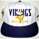 NFL Minnesota Vikings Vintage Snapback Football Cap - white Pinstripes