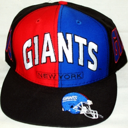 NFL New York Giants Vintage Snapback Football Cap - Block 2c -  Serie - Universalgrösse: passend bis 60,5 cm Kopfumfang