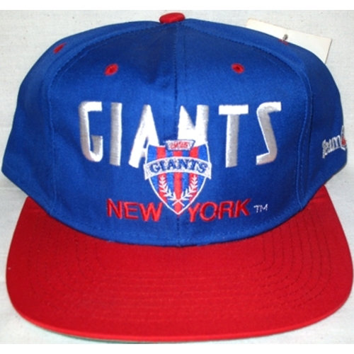 NFL New York Giants Vintage Snapback Football Cap - Block Logo -  Serie - Universalgrösse: passend bis 60,5 cm Kopfumfang