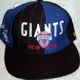 NFL New York Giants Vintage Snapback Football Cap - Pinstripes 2c