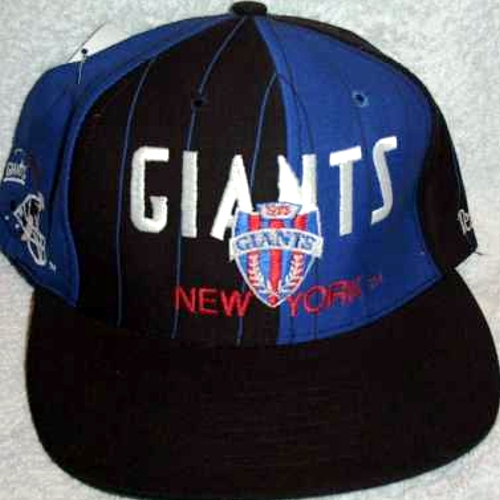 NFL New York Giants Vintage Snapback Football Cap - Pinstripes -  Serie - Universalgrösse: passend bis 60,5 cm Kopfumfang