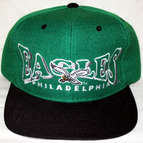 NFL Philadelphia Eagles Vintage Snapback Football Cap - Spitzenqualität der Official Caps - Universalgrösse, universell passend bis 60,5 cm Kopfumfang