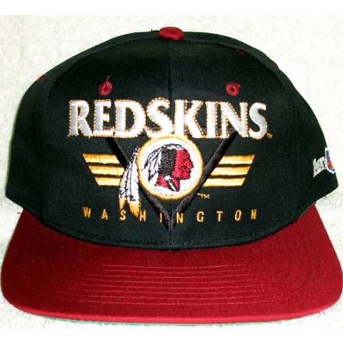 NFL Washington Redskins Vintage Snapback Football Cap - Black Guard Serie - Universalgrösse, passend bis 60,5 cm Kopfumfang