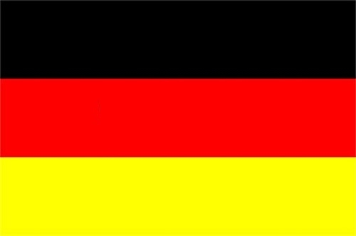 Deutschlandfahne für Fussball Nationalmannschaftsspiele EM WM Olymiade